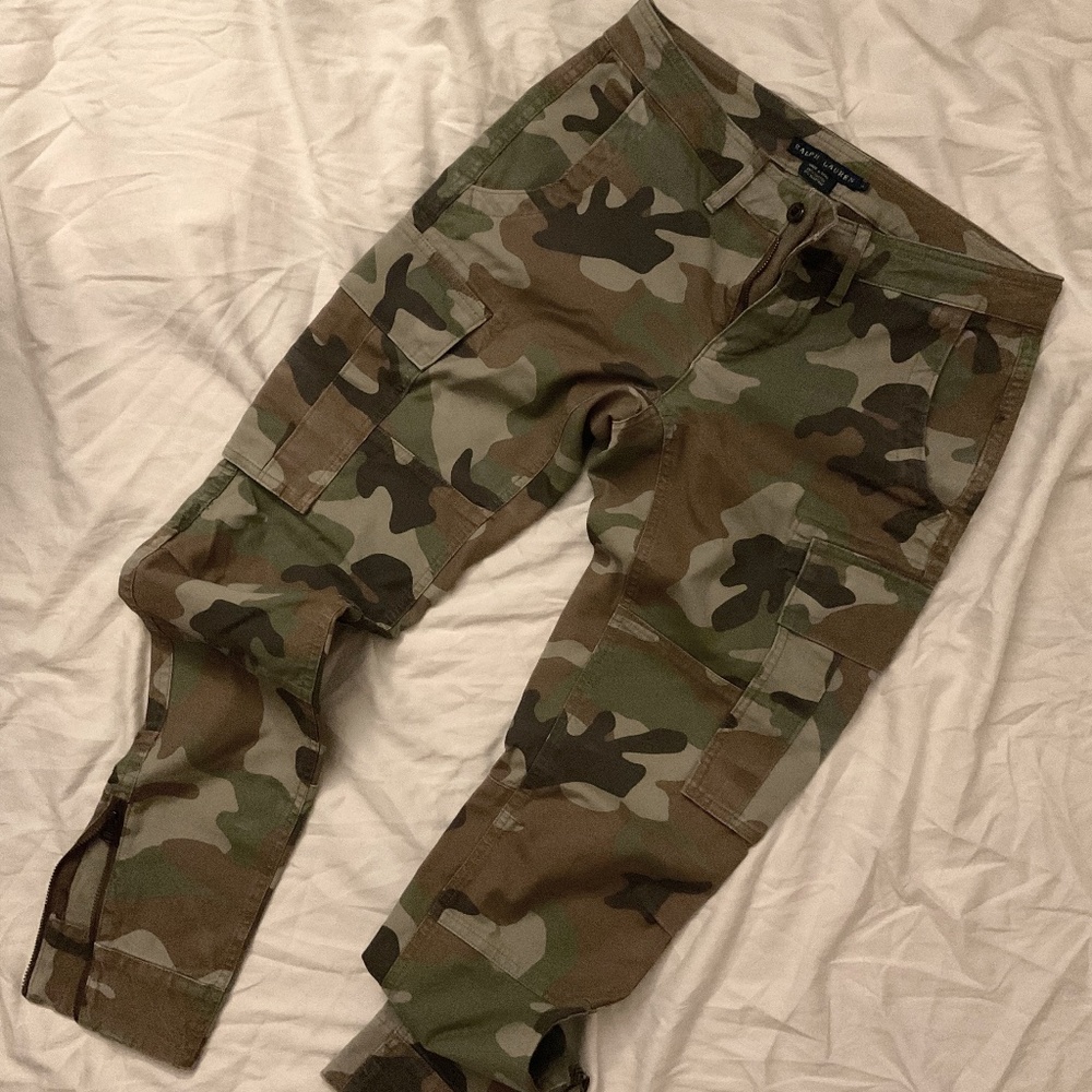 Ralph Lauren camo cargo pants